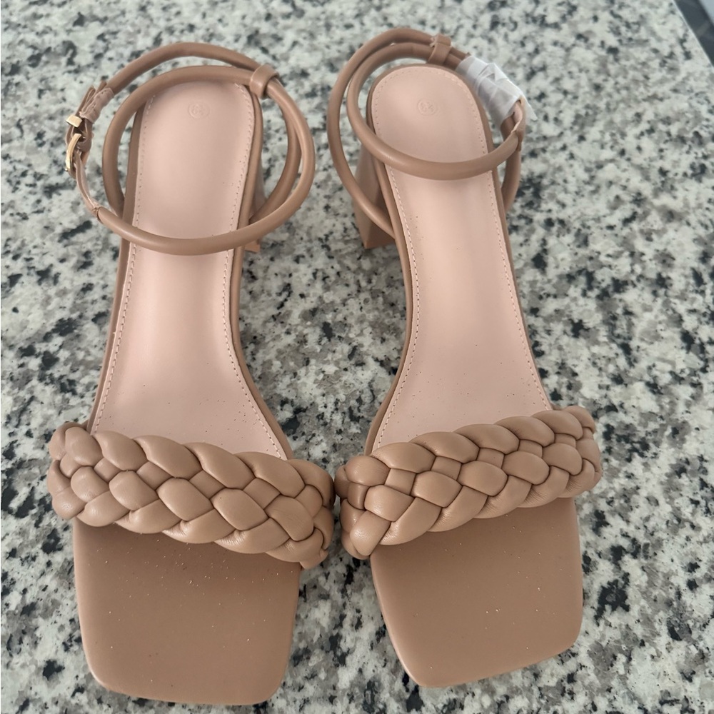 Braided Tan Women's Sandals